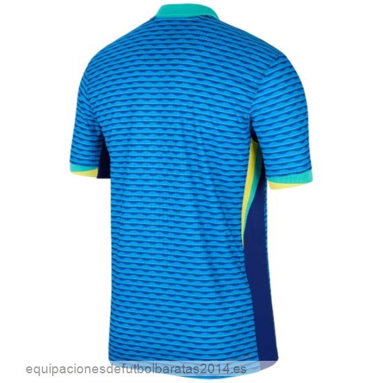 Nuevo Tailandia 2ª Camiseta Brasil 2024 Azul Baratas